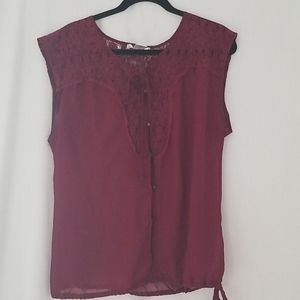 Charlotte Russe blouse, size L